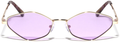 Retro Geometric Cat-Eye Sunglasses – UV400 Protection | Bold Vintage Style