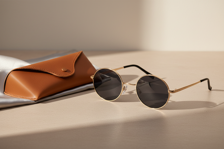 Retro Oval Sunglasses Product Image
